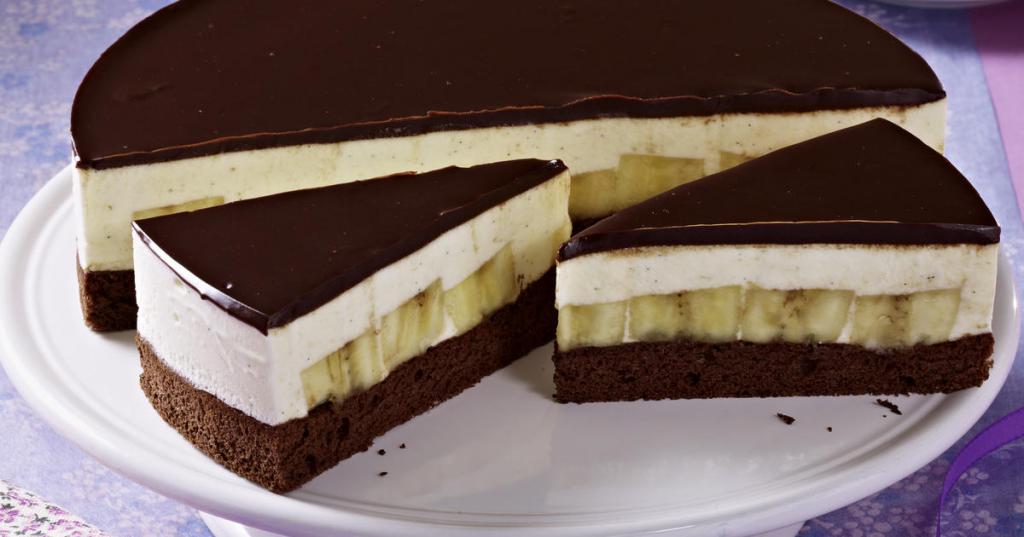 Ricette e foto di torta al cioccolato e banana